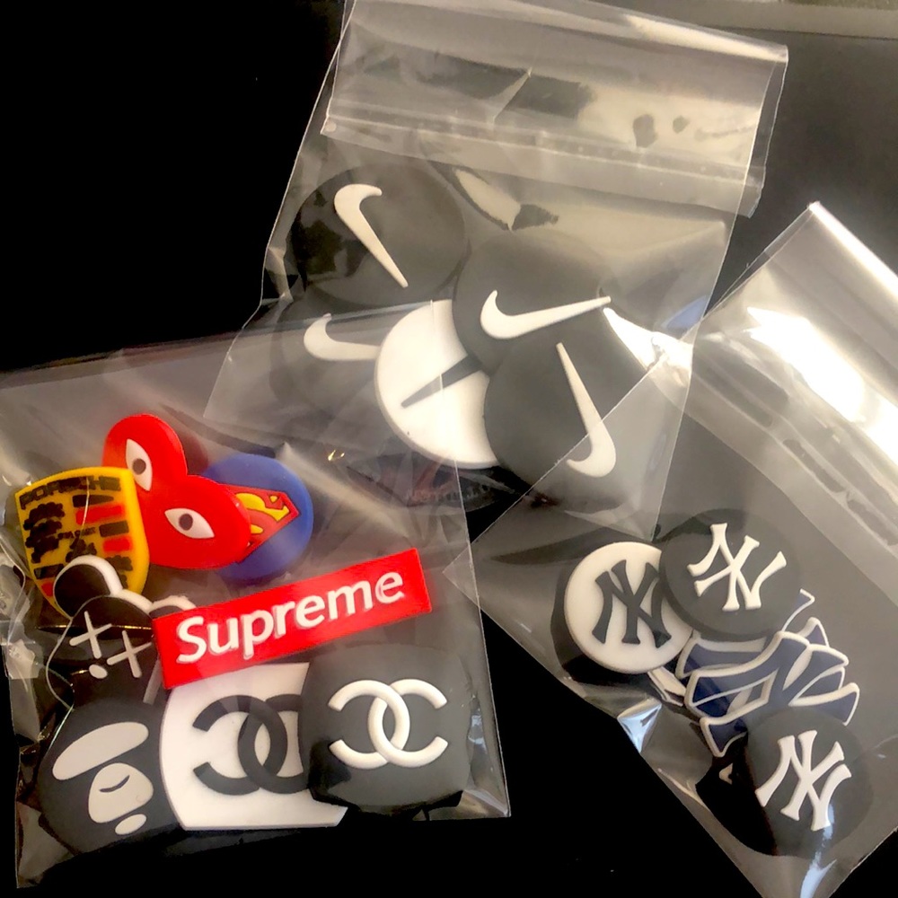 Lot of 18 croc Jibbitz
